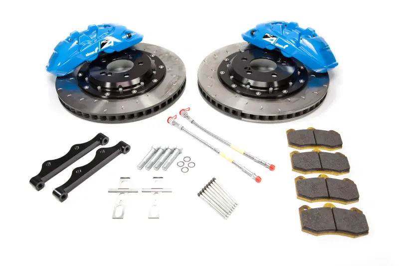 Alcon 2009+ Nissan Gt-R R35 380X33mm Rotor 4 Piston Caliper Rc4 Rear Axle Kit - Sky Blue 1