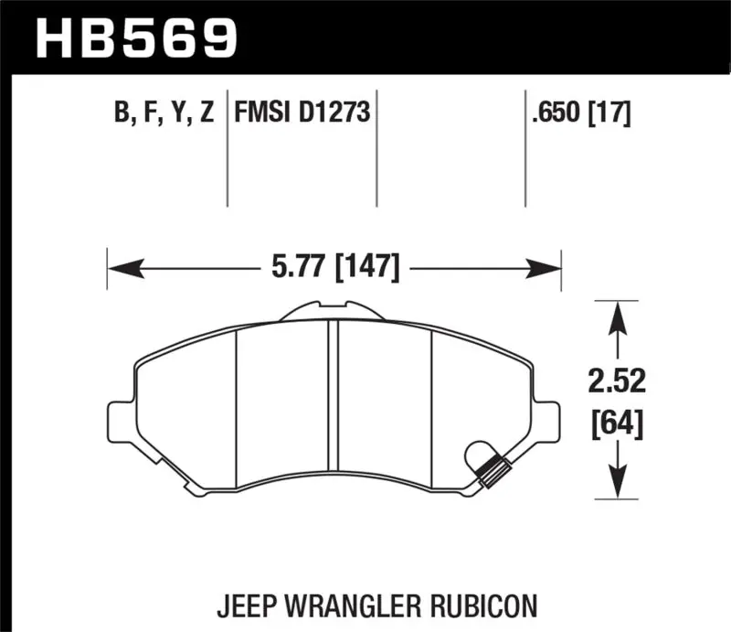 Hawk Lts Street Brake Pads 2