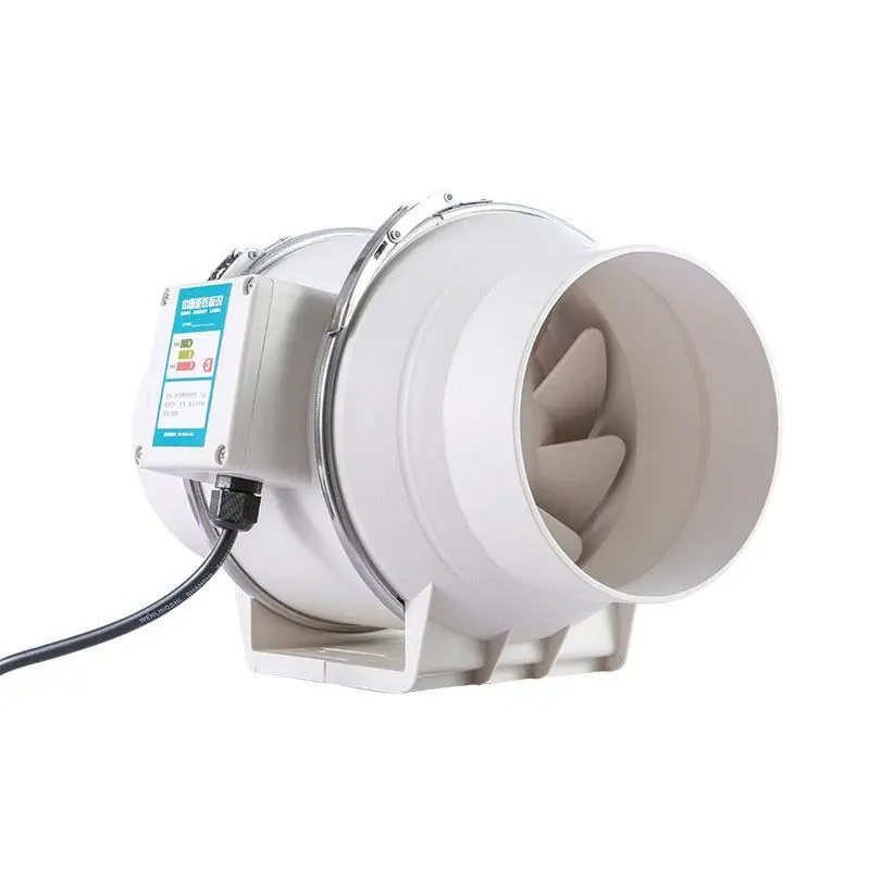 6 Inch 220V Exhaust Fans Home Inline Pipe Duct Fan Extractor Ventilation 1