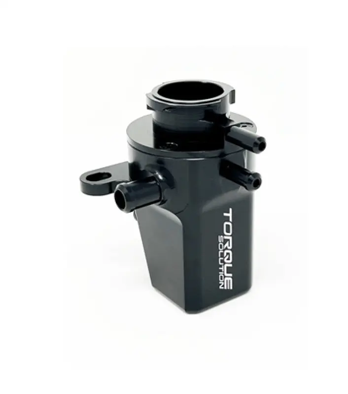Torque Solution Coolant Expansion Tank: Subaru Wrx 02-07 / Sti 04-22 / Forester Xt 04-08 - Black 1