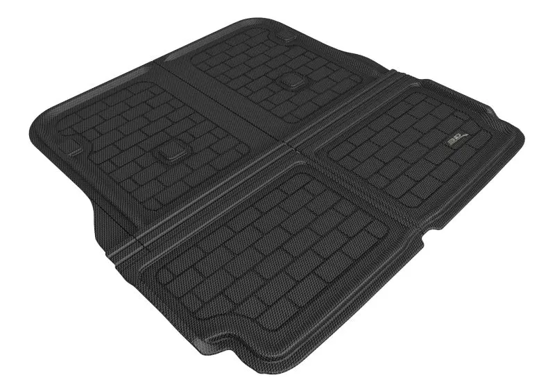 3D Maxpider 16-20 Tesla Model X Behind 2Nd Row Cross Fold Kagu Cargo Liner - Black 1