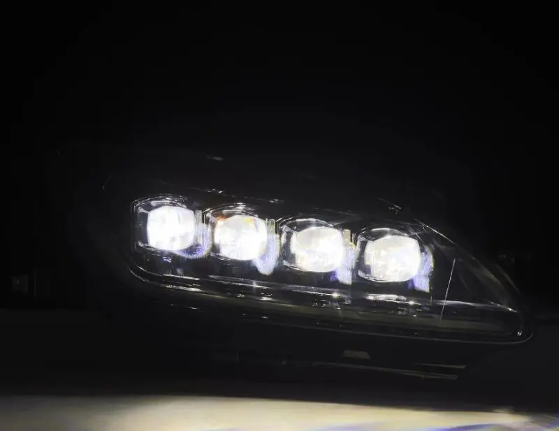 Alpharex 99-09 Honda S2000 Nova-Series Projector Led Headlights - Alpha-Black 2