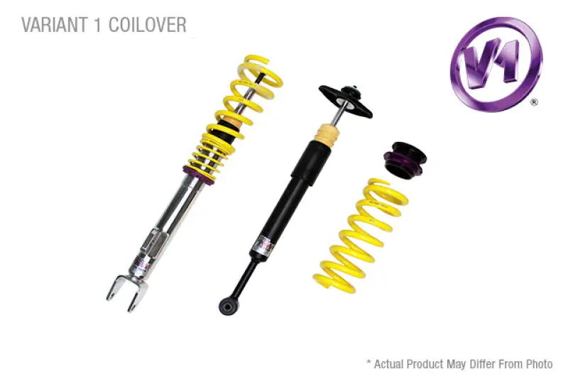 Kw Coilover Kit V1 2 Series F22 Coupe 228I / 230I / Awd(Xdrive) W Edc (Includes Edc Cancellation) 1