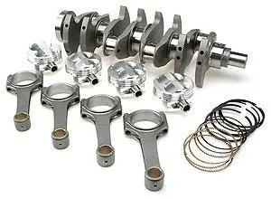 Brian Crower Honda F20c/F22c Stroker Kit-97Mm Billet Crank Sportsmans Rods (5.893In) Custom Pistons 1