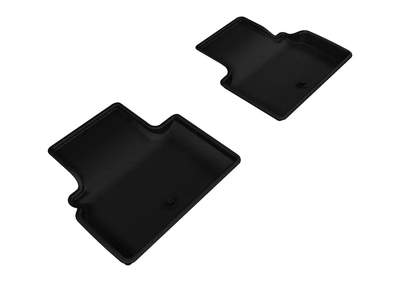 3D Maxpider 2014-2020 Infiniti Q50/Q60 Kagu 2Nd Row Floormats - Black 1
