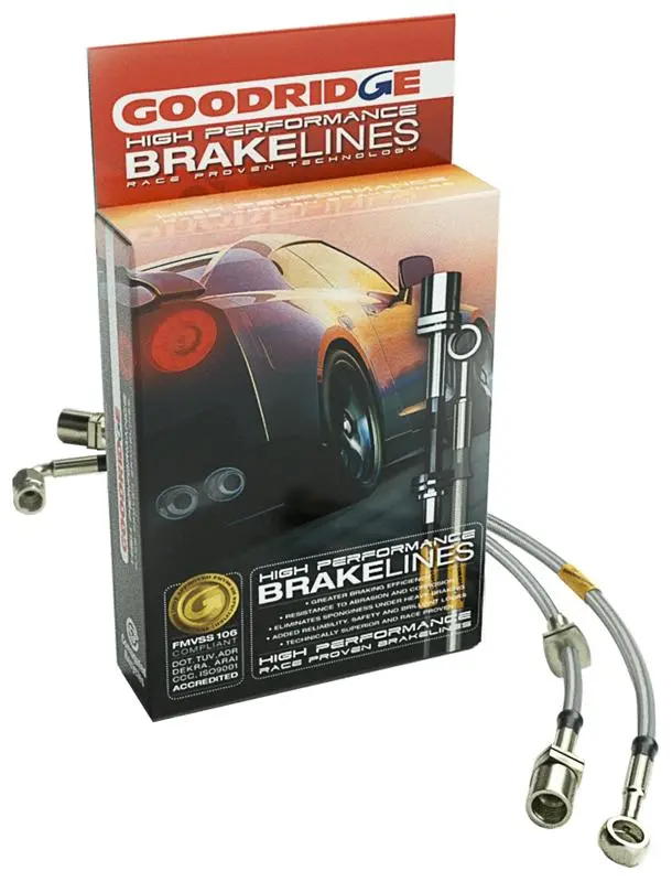 Goodridge 01-05 Bmw E46 3 Series (Exc. M3) Brake Lines 1