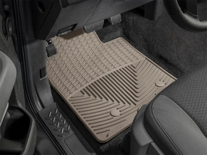 Weathertech 03 Honda Civic Hybrid Front Rubber Mats - Tan 1