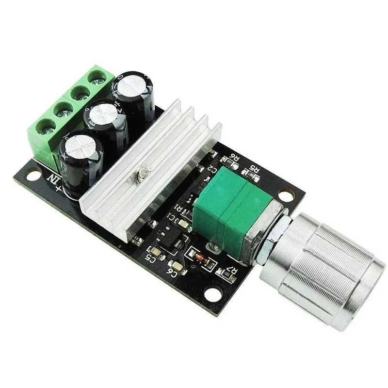 6V 12V 24V Dc Motor Controller Pmw Speed Regulator Electric Dc6v-28V 3A 80W Adjustable Speed Drive Module 12 V Governor Switch 1
