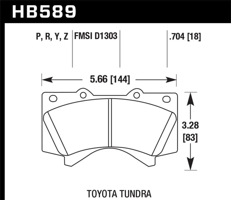 Hawk Lts Street Brake Pads 1
