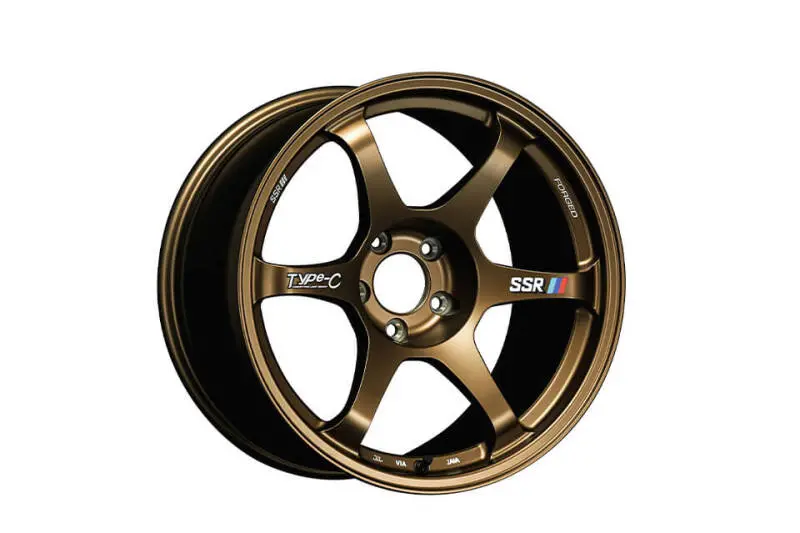 Ssr Type-C Forged 18X9.5 +22 5/114.3 - Racing Bronze Wheel 1