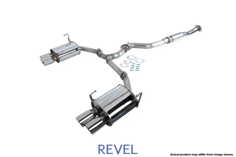 Revel Medallion Touring-S Catback Exhaust - Dual Muffler/ Quad Tip 15-17 Subaru Impreza Wrx / Sti 1