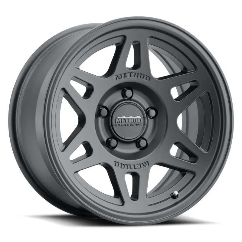 Method Mr706 Bead Grip 17X8.5 0Mm Offset 6X135 135Mm Matte Black Wheel 1