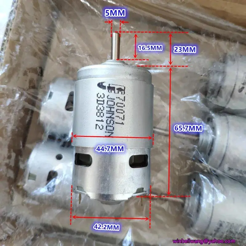 775 Dc Motor Electric 12V 18V 20V 14000Rpm 21500Rpm 24500Rpm High Speed Large Torque Metal Moter Llow Noise Tools Cutting Drill 2