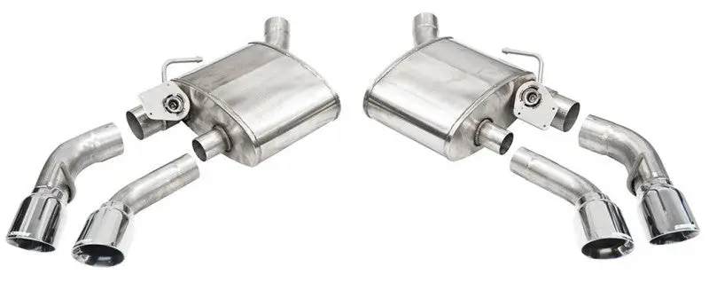 Corsa 16-24 Chevrolet Camaro Ss/Zl1 6.2L V8 Polished Xtreme Axle-Back Exhaust (W/ Factory Npp Valve) 2