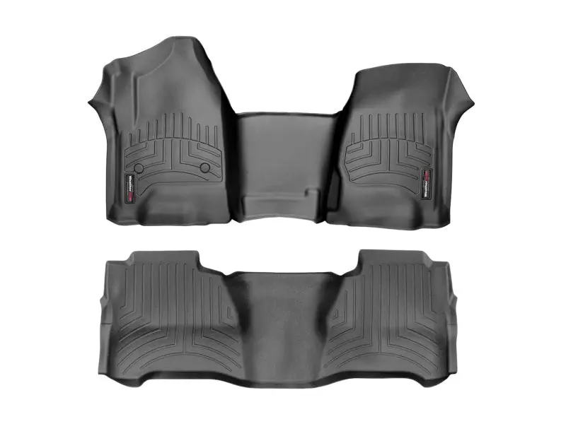 Weathertech 15-16 Ford Transit 150/250/350/Cargo Van Vinyl Front Floorliner - Black 1