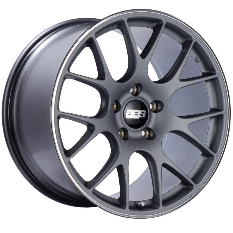 Bbs Ch-R 20X11.5 5X130 Et65 Cb71.6 Satin Titanium Polished Rim Protector Wheel 1