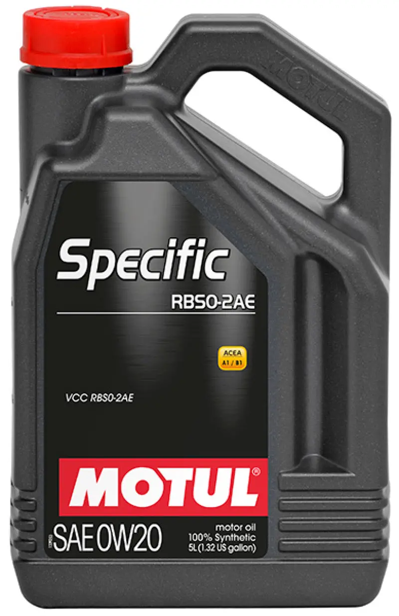Motul 5L Oem Synthetic Engine Oil Acea A1/B1 Specific Rbs0-2Ae 0W20 1