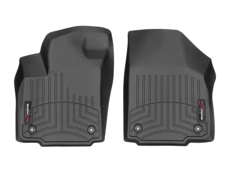 Weathertech 2015+ Ford F-250 / F-350 / F-450 / F-550 Vinyl Front Floorliner - Black 1