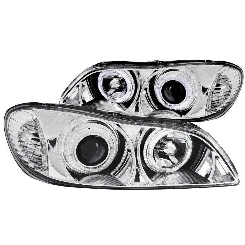 Anzo 2000-2004 Infiniti I30 Projector Headlights W/ Halo Chrome 1