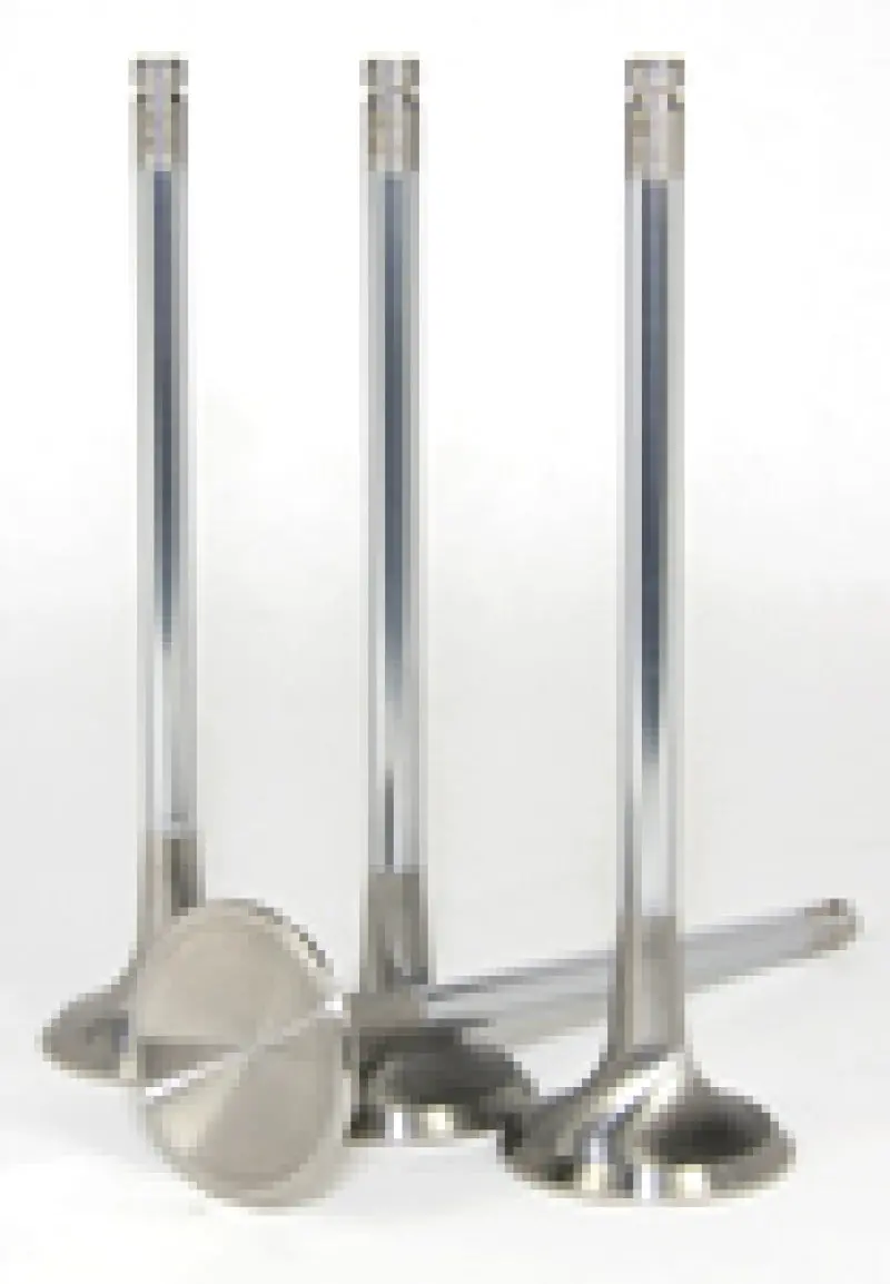 Gsc P-D 4B11t 23-8N Chrome Polished Exhaust Valve - 30Mm Head (+1Mm) - Set 8 1