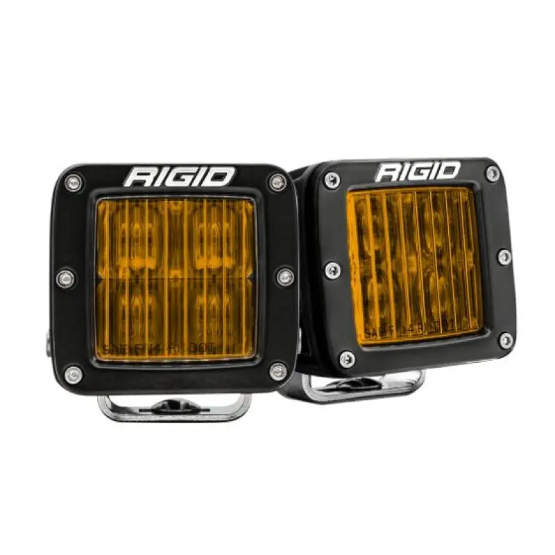 Rigid Industries D-Series Pro Sae Fog Yellow Pair 1