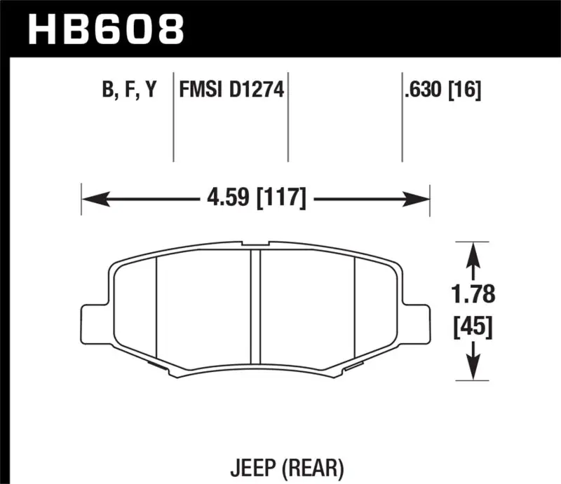 Hawk Lts Street Brake Pads 2