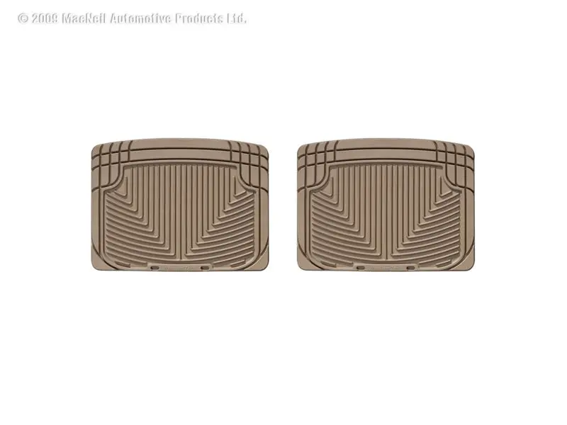 Weathertech 93 Mercedes-Benz 300Ce Rear Rubber Mats - Tan 2