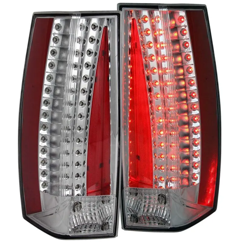 Anzo 2007-2011 Cadillac Escalade Led Taillights Chrome 2