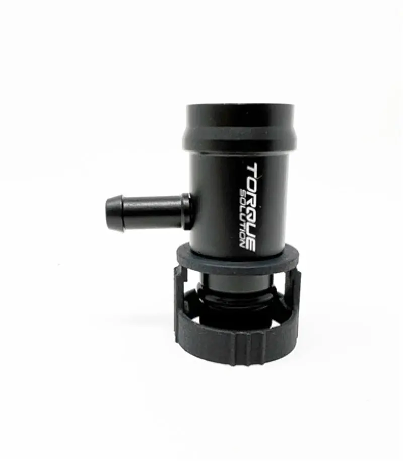 Torque Solution Billet Boost Tap - Toyota Supra A90/A91 Mkv / Bmw B48/B58 / G Series Chassis - Black 1