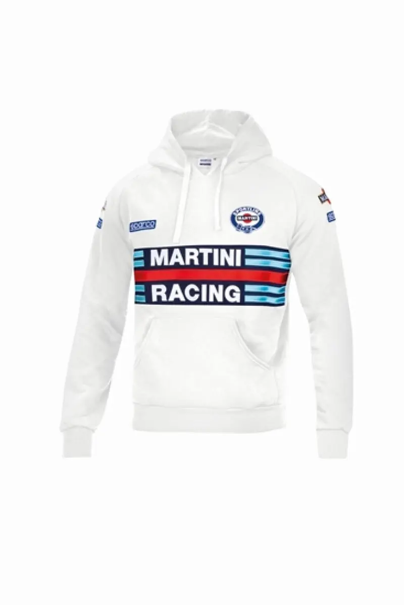 Sparco Hoodie Martini-Racing Xs White 1