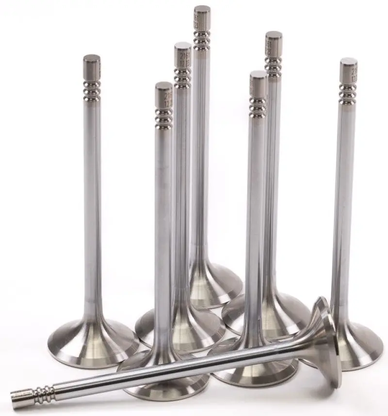 Gsc P-D Ford Mustang 5.0L Coyote Gen 3 33Mm Head (+1Mm) Chrome Polished Exhaust Valve - Set Of 8 1