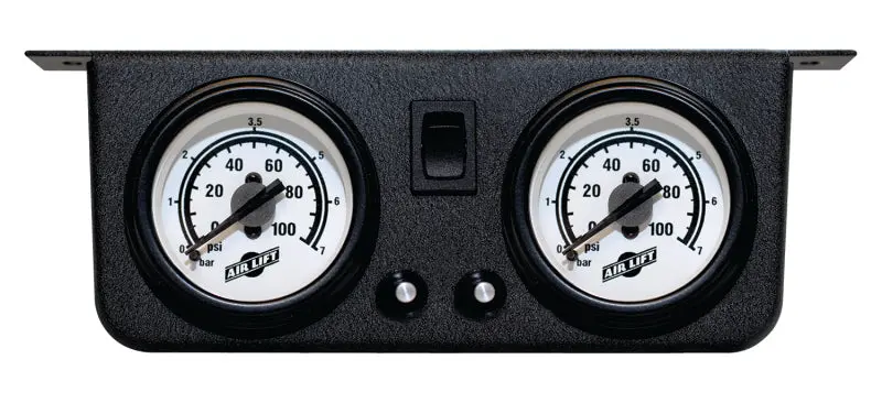 Air Lift Dual Gauge Panel Assembly For 25812 1
