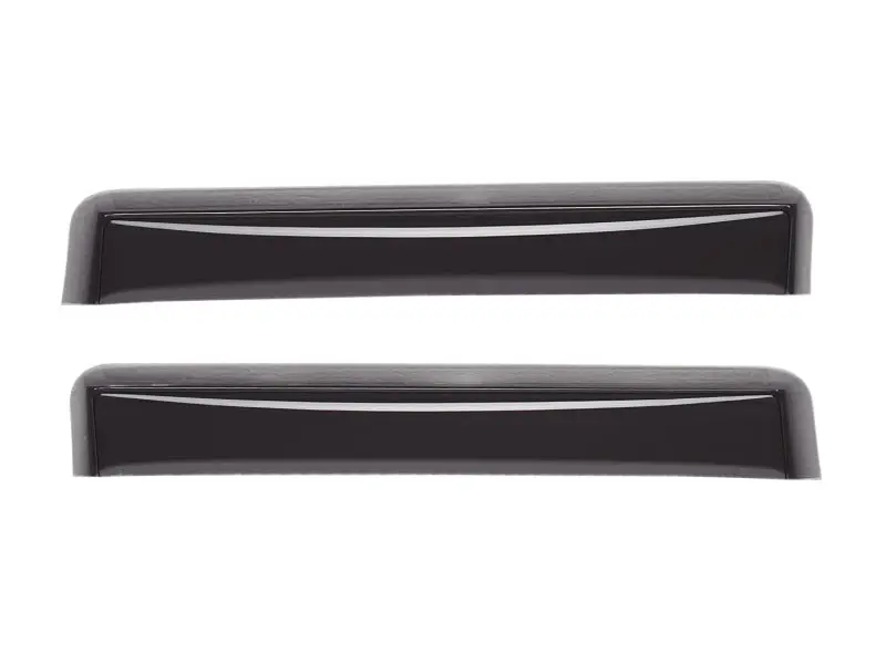 Weathertech 15-20 Ford F-150 / 17-22 Ford F-250/F-350/F-450 Rear Side Window Deflectors - Dark Smoke 1