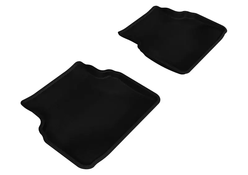 3D Maxpider 2002-2007 Subaru Impreza Kagu 2Nd Row Floormats - Black 1