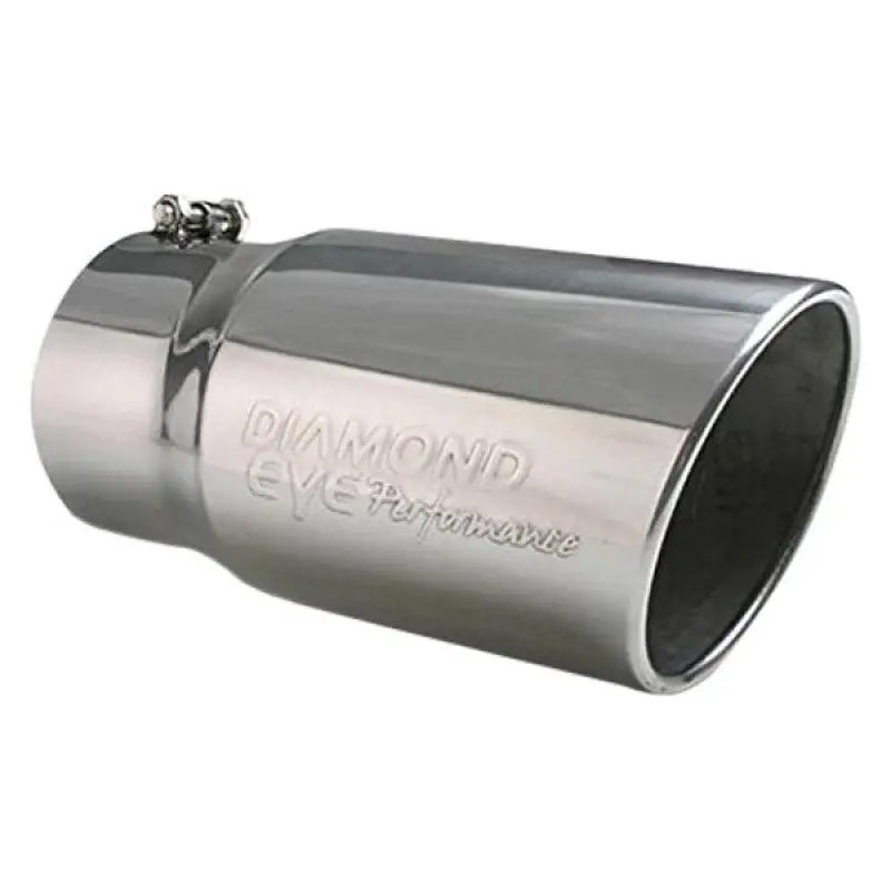 Diamond Eye Tip 5Inx6inx12in Bolt-On Angle-Cut 15-Degree: Embossed Diamond Eye 1