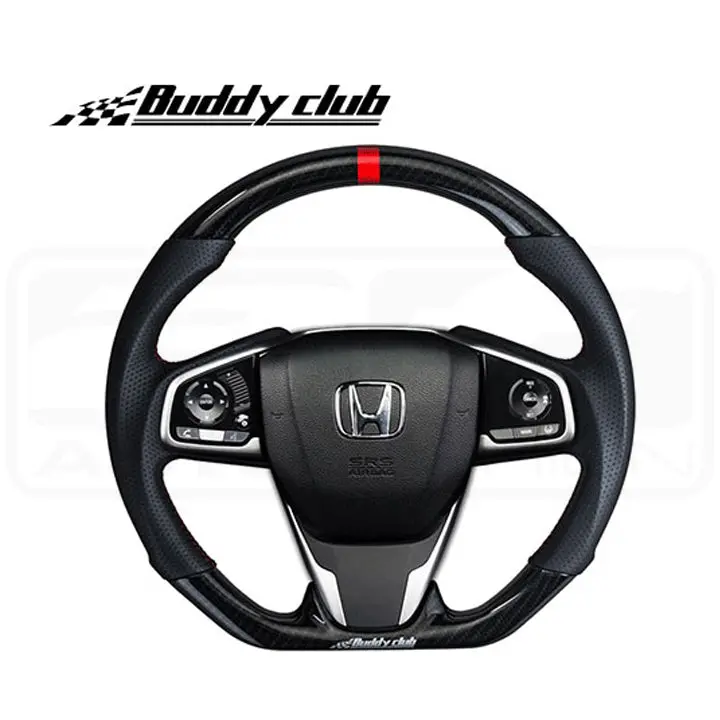 Buddy Club Racing Spec Carbon Steering Wheel - 2016+ Civic / 2017+ Civic Type-R Fk8 1