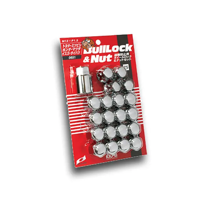 Bull Lock Lug Nut And Wheel Lock Set 3