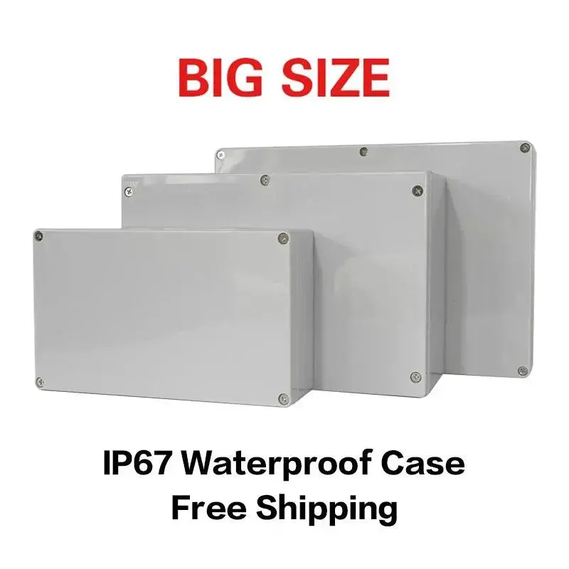 Big Size Outdoor Waterproof Case Enclosure Plastic Box Electronic Project Case Waterproof Junction Box For Electronics 2