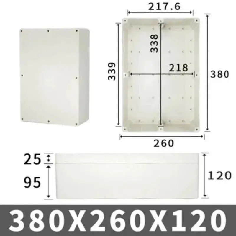 Big Size Outdoor Waterproof Case Enclosure Plastic Box Electronic Project Case Waterproof Junction Box For Electronics 20