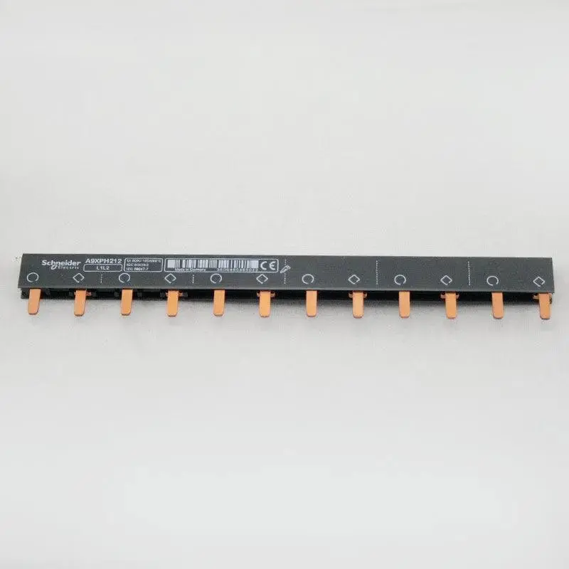 Circuit Breaker Connection,1P Copper Bar, Copper Teeth,Comb Busbar,Bus Bar,Single Input Single Output 24 Teeth 24 Bit A9xph124 2
