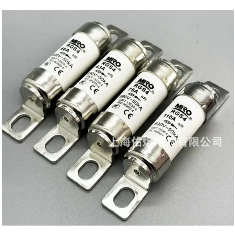 Bolted Ceramic Fuse Rgs4 Fast Fuse 5