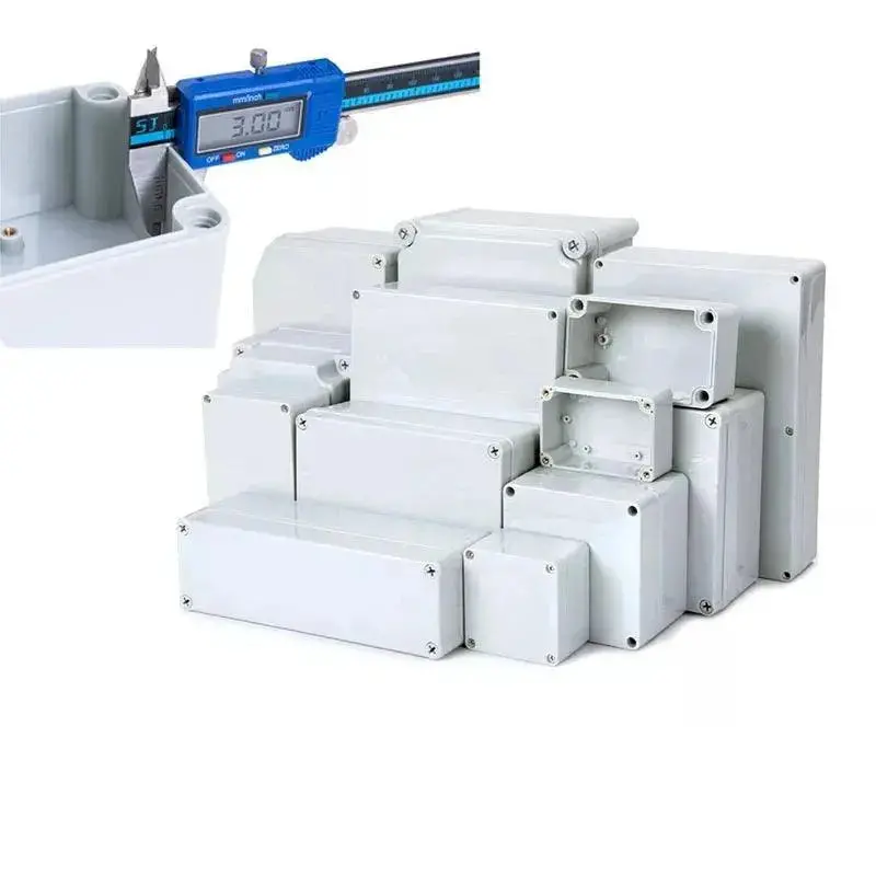 Ip67 Electronic Plastic Box Project Box For Outdoor Abs Electrical Projects Electronic Enclosure Outdoor Waterproof Box 1