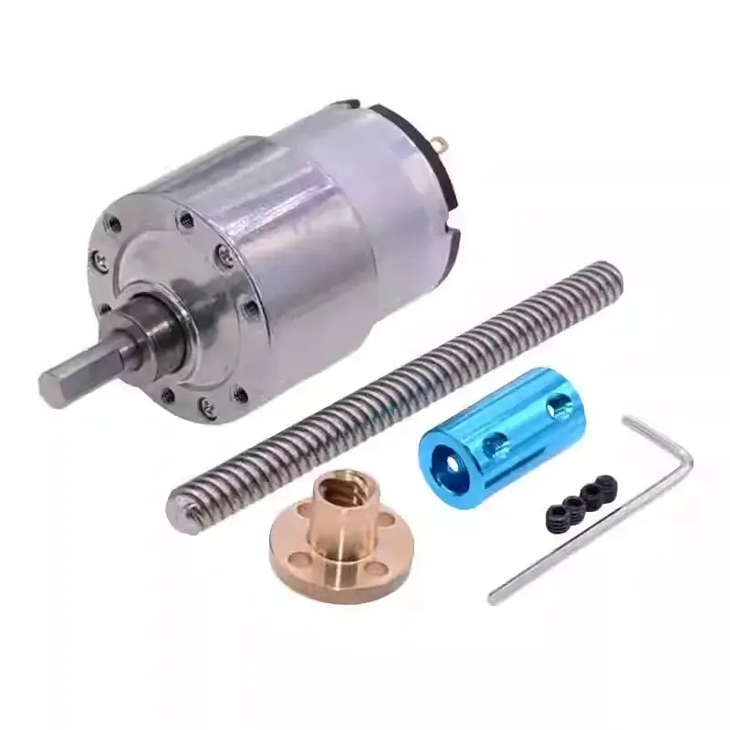 Jgb37-520 Micro Dc Gear Motor Extra Long T8 Lead 1