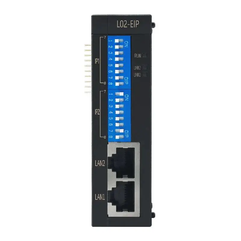 L02-Eip Plc Module Modbus Rtu Ethernet Ip Protocol Networking Plc Communication Rj45 Interface 1