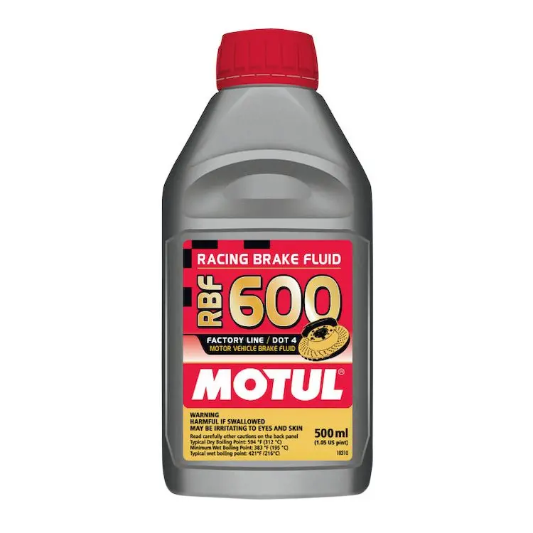 Motul Rbf600 Dot 4 Race Brake Fluid (500Ml/1.05 Us Pint) 1