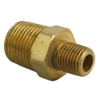 Air Suspension 1/2" Male To 1/4" Male Reducing Hex Nipple 1