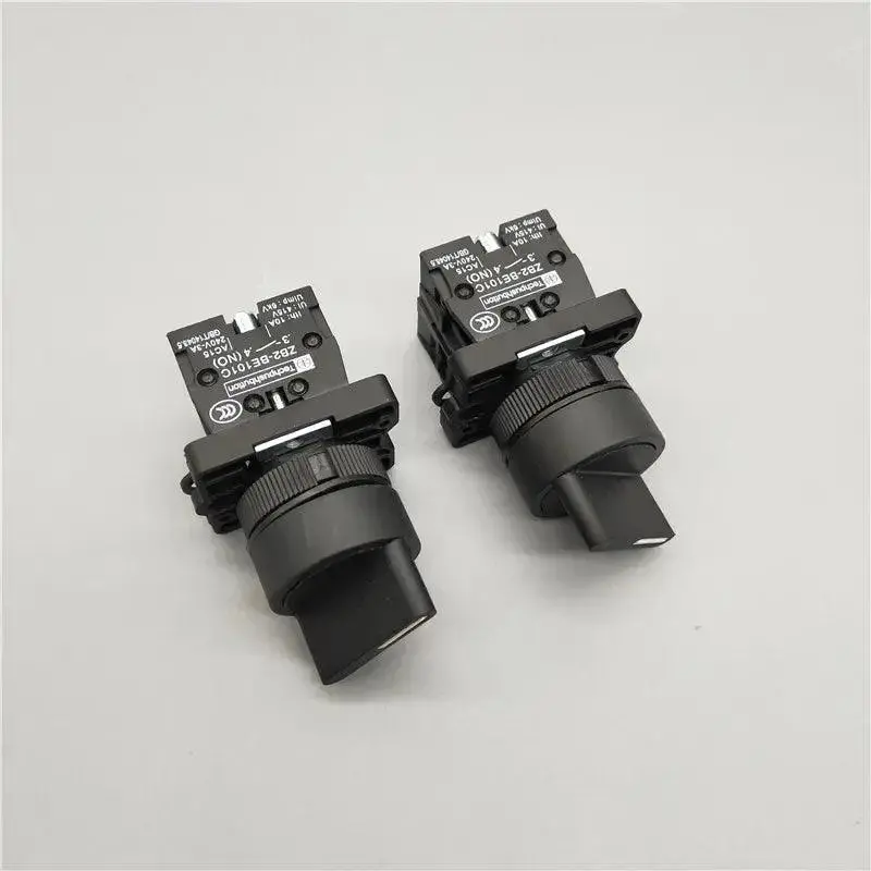 Xb2-Ed21 Xb2-Ed25 Xb2-Ed33 Xb2-Ed33 2/3 Positions 1N0/1Nc&1No/2No Latching Self-Locking /Momentary Selector Push Button Switch 2