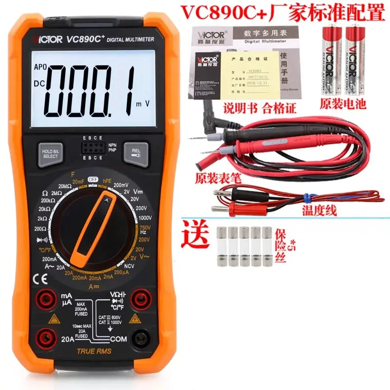 Victor Vc890 Series Digital Multimeter 11