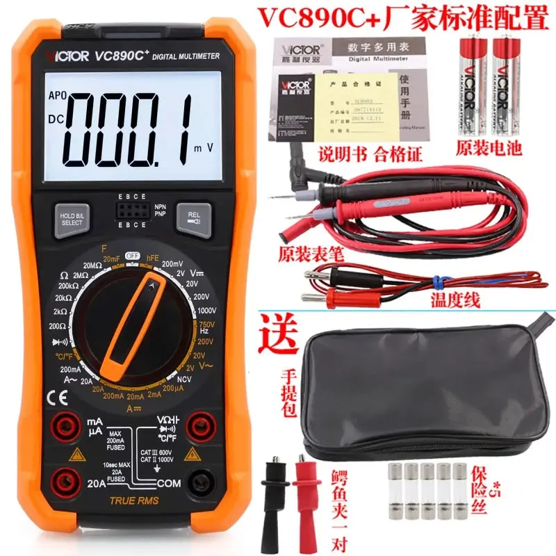 Victor Vc890 Series Digital Multimeter 13