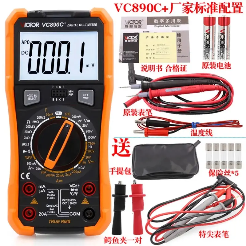 Victor Vc890 Series Digital Multimeter 14